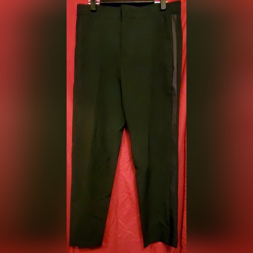 J. Ferrar slim  Black Tuxedo pants 28in30